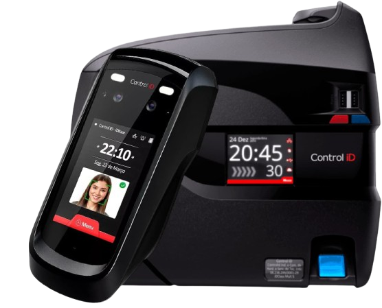 Relógios de ponto Control iD com biometria e reconhecimento facial